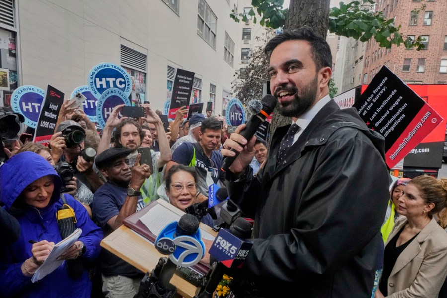 Democratic Party chair in New York does not support Mamdani