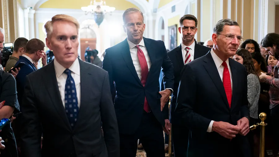 Democrats block Republican funding proposal, putting government on the edge of a shutdown