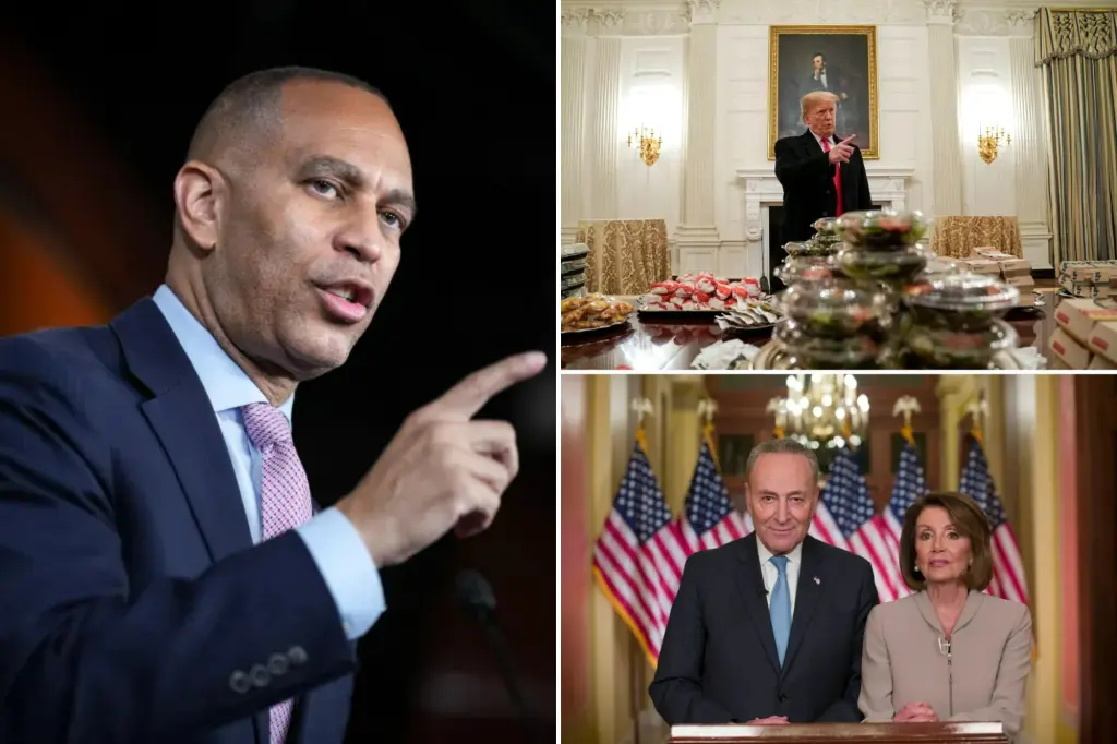 Democrats called out for double standards regarding 'hostage-taking' and 'ransom' language in previous shutdown disputes