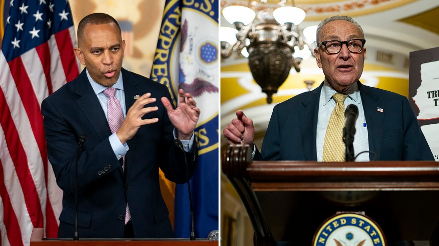 Democrats downplay Trump budget office warnings as shutdown looms nearer