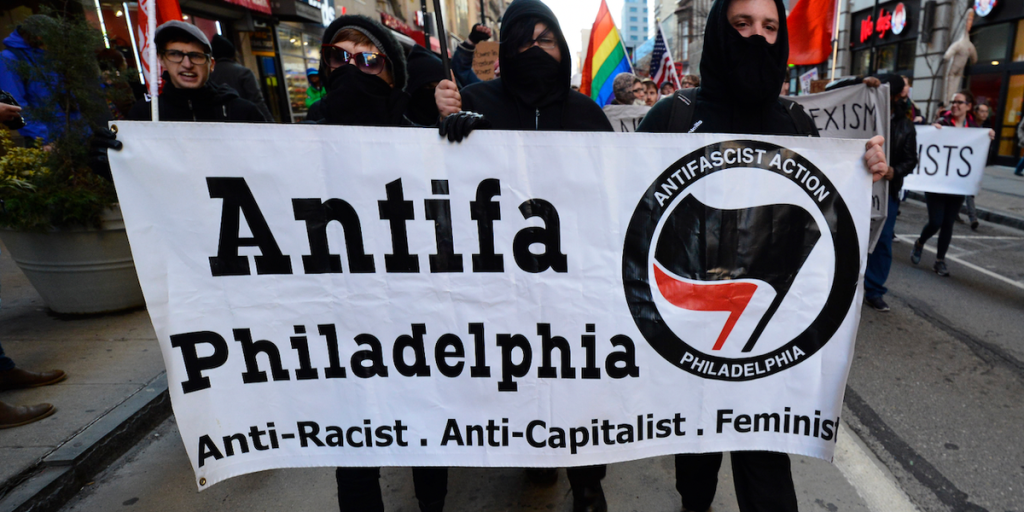 Democrats inaccurately assert that Antifa is not real following the group's classification as a terrorist organization.