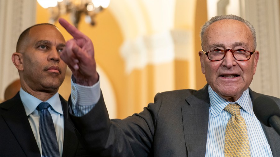 Democrats worry about getting caught in a Republican snare regarding the government shutdown.