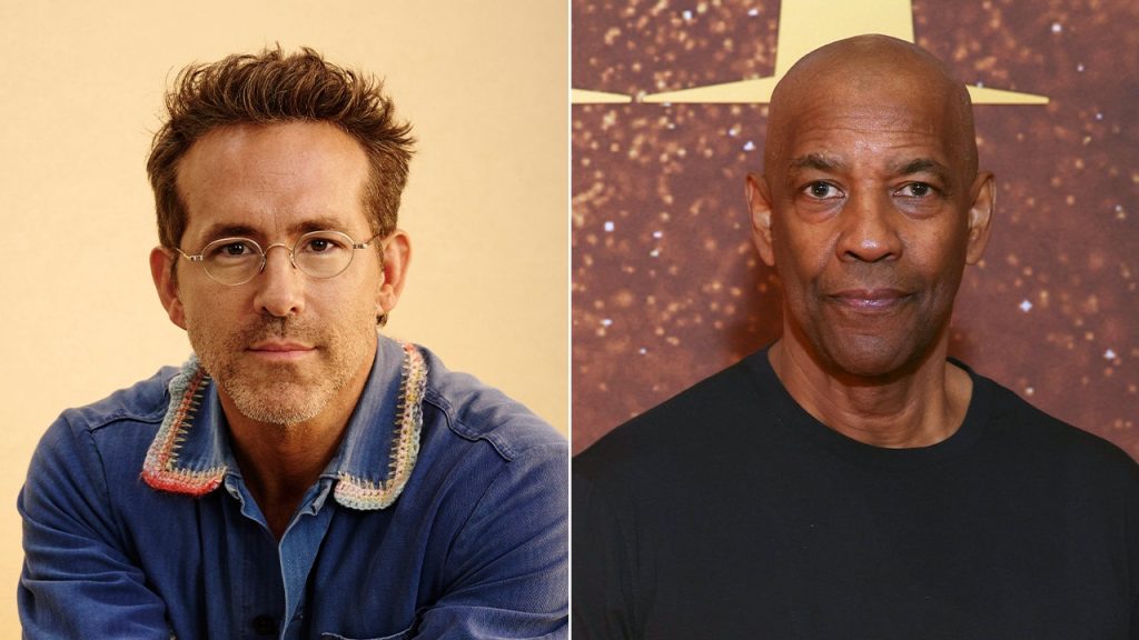 Denzel Washington was angry about Ryan Reynolds' phone interruption while filming.