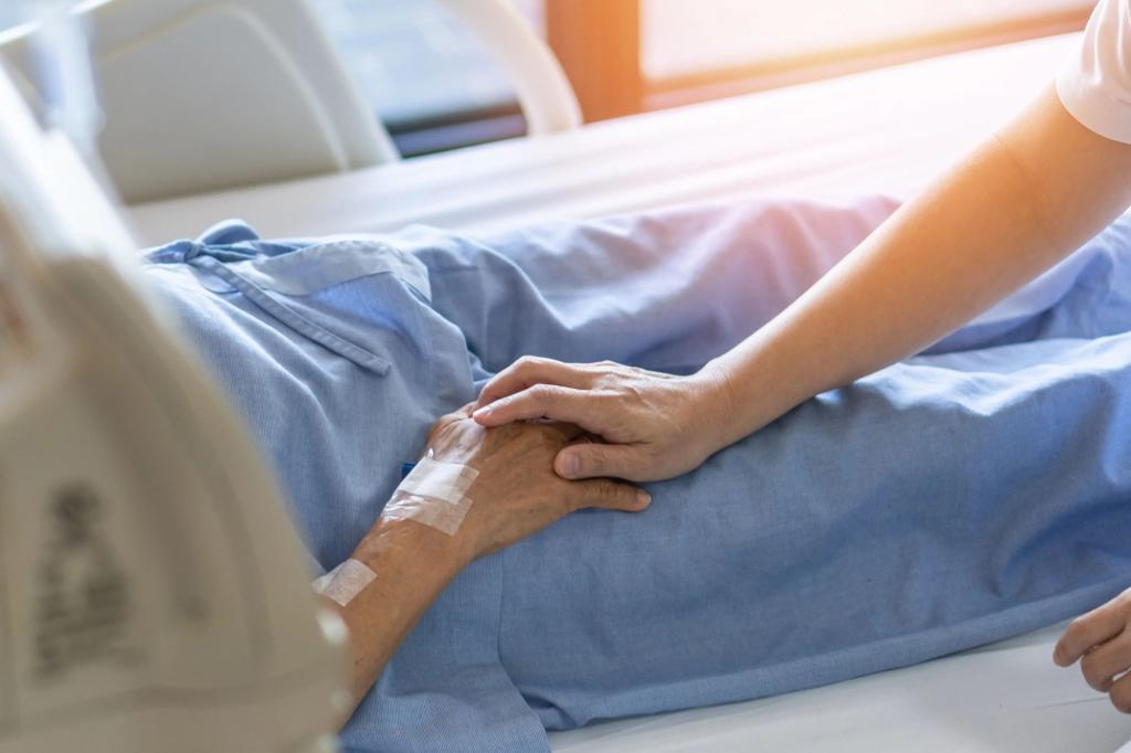 Did I make a mistake by being at the hospital during my friend's last moments?