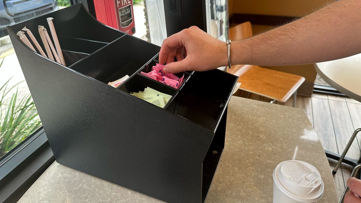 Diners are taking home excessive amounts of free condiments and utensils.