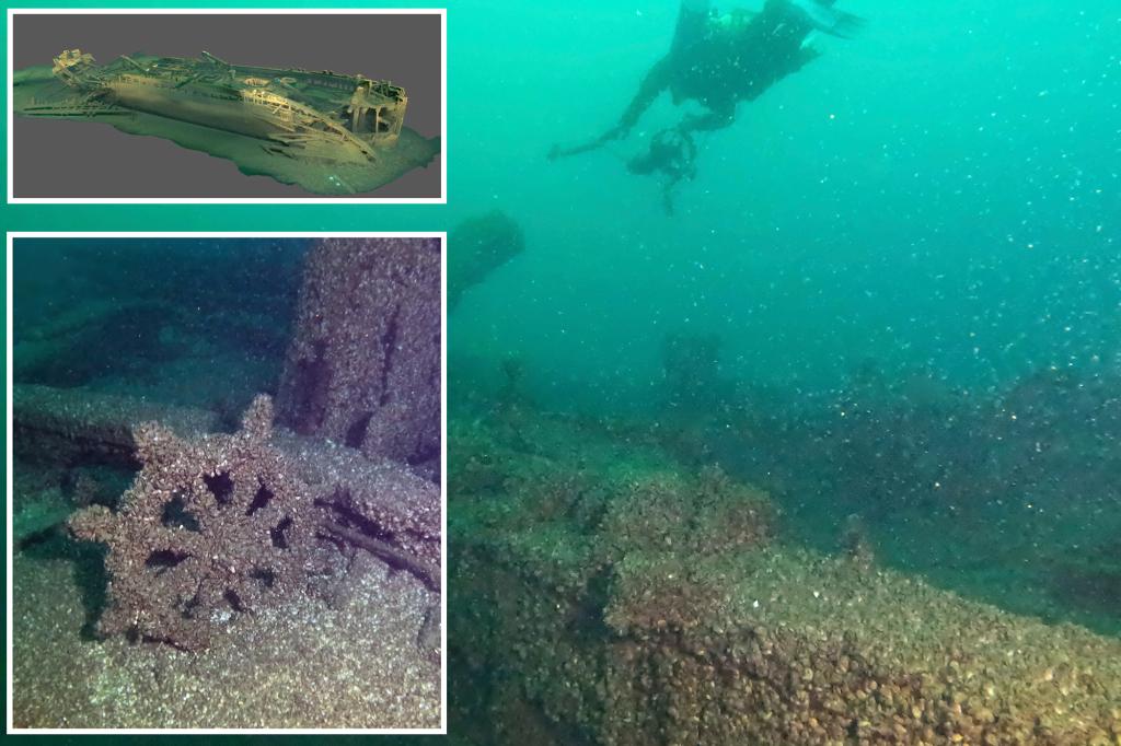 Discovery of 'ghost ship' schooner that sank 140 years ago in Lake Michigan