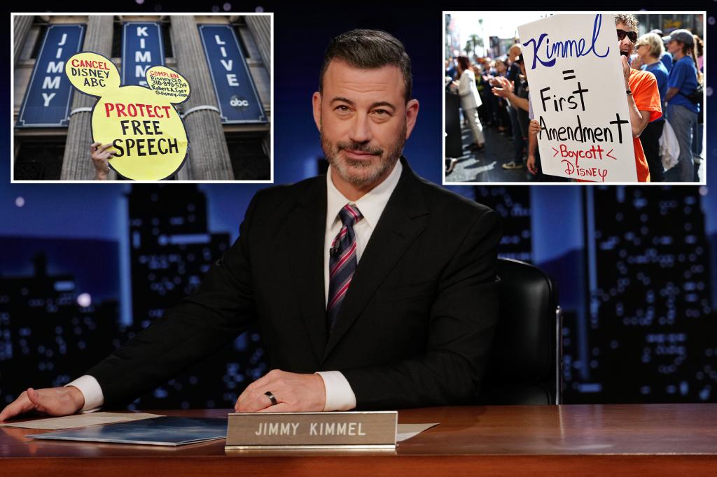 Disney shareholders request company records regarding Jimmy Kimmel's suspension.
