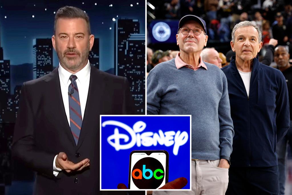 Disney's CEO Bob Iger responded to Jimmy Kimmel following criticism from Michael Eisner.