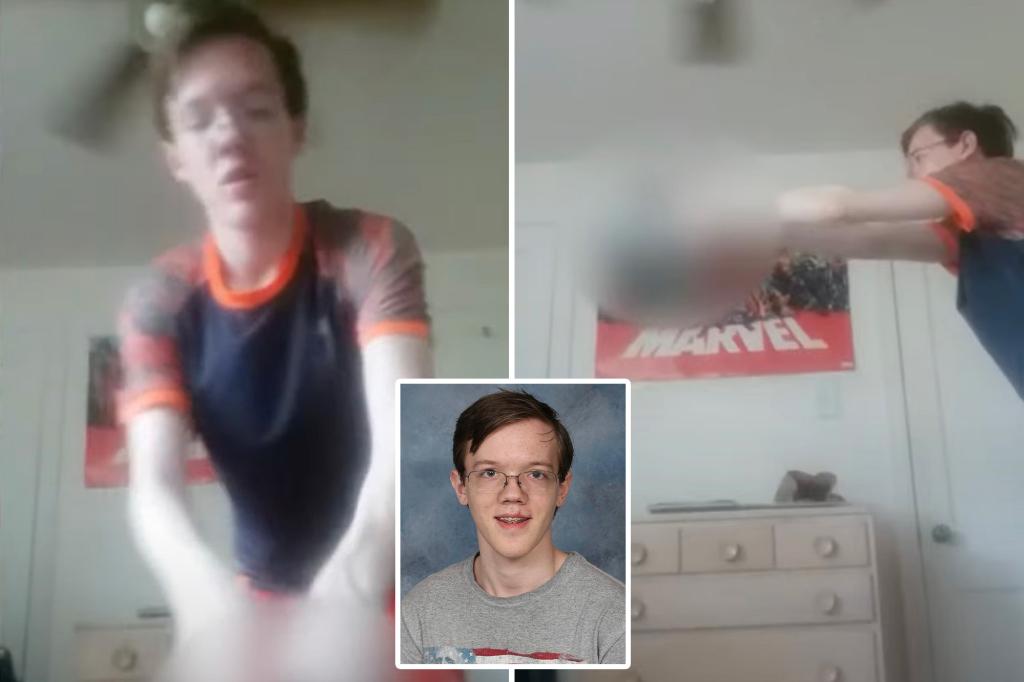 Disturbing footage surfaces of Trump assassin suspect Thomas Crooks practicing with a handgun in his bedroom