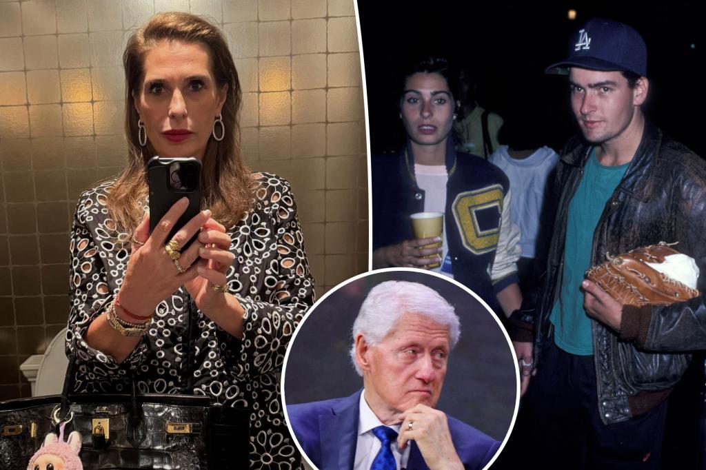 Dolly Fox, Charlie Sheen's former partner, verifies story about Bill Clinton