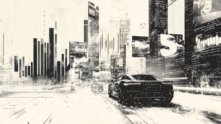 Dow Jones falls more than 200 points, missing the post-PPI surge.