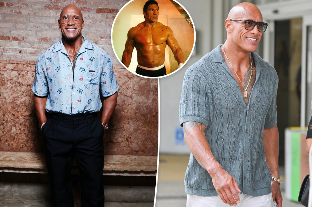 Dwayne 'The Rock' Johnson surprises fans with his toned body for 'The Smashing Machine'