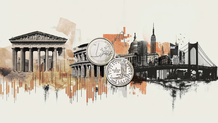 EUR/USD remains stable as Powell's position and low PMIs support the Euro's rise.