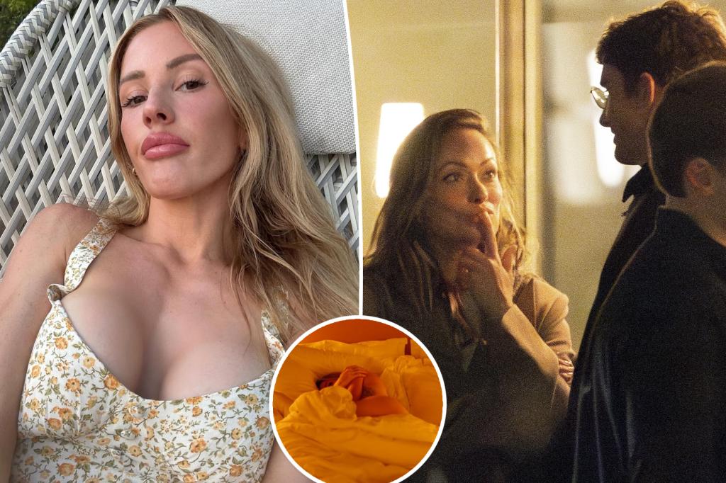 Ellie Goulding poses in revealing bedroom photo as her ex-husband begins relationship with Olivia Wilde