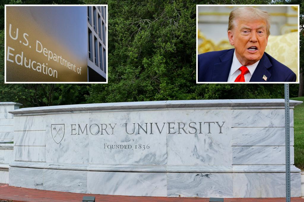 Emory University halts DEI programs following Trump directives
