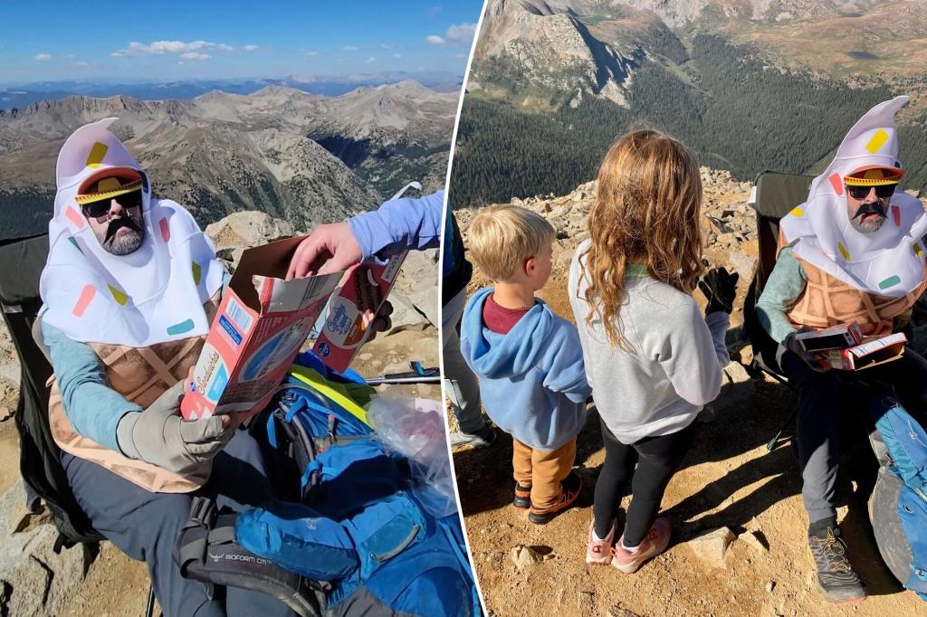 Enigmatic ice cream vendor ascends Colorado mountain to serve frozen delights