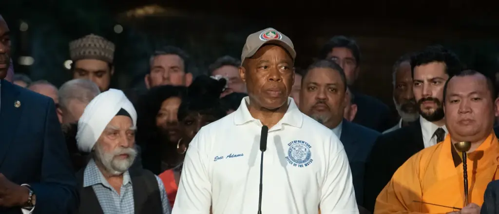 Eric Adams Refutes Trump Administration Claims, Promises to Continue His Mayoral Campaign Against Socialist Leading Candidate