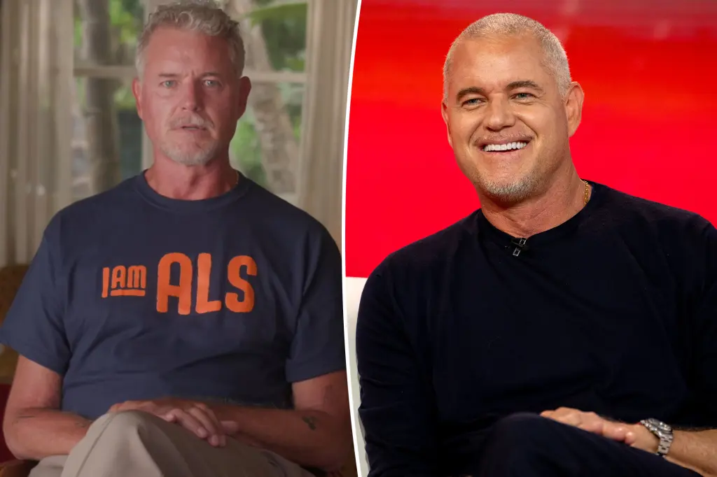 Eric Dane delivers a strong message while being seen in a wheelchair during his fight with ALS