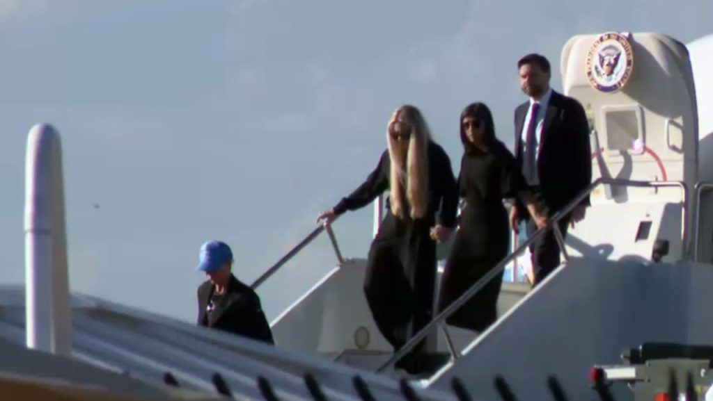 Erika Kirk honors the second lady's assistance following her husband's murder