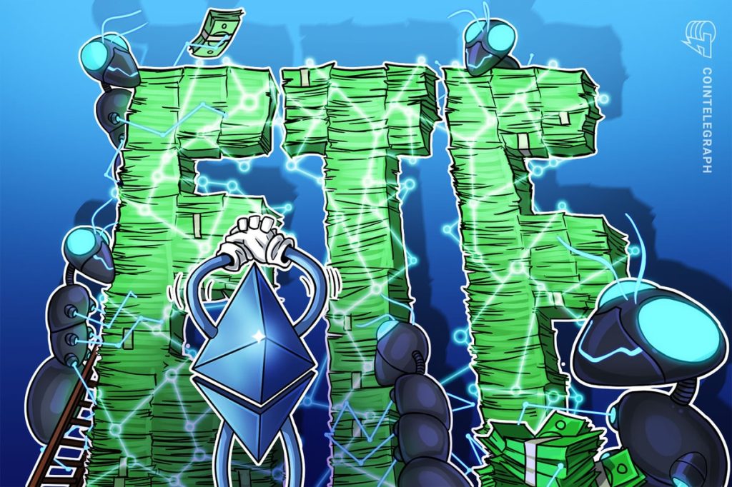 Ether ETFs experience a continuous week of outflows during a small price drop