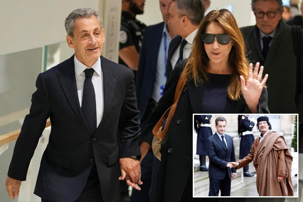 Ex-French President Sarkozy convicted on certain charges in Libya campaign funding case