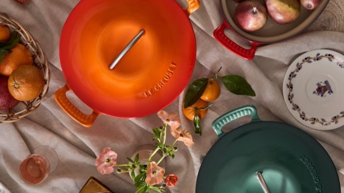 Explore the new Modern Heritage collection from Le Creuset and enjoy discounts of up to 41% on timeless cookware.