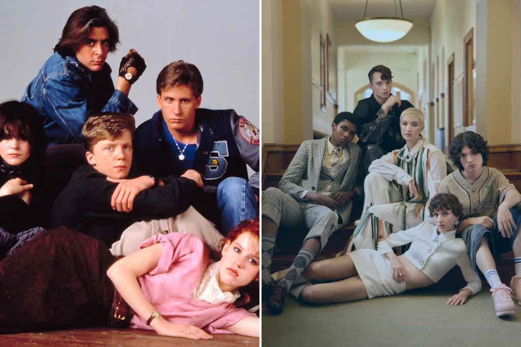 Fashion inspired by 'The Breakfast Club' for its 40th anniversary