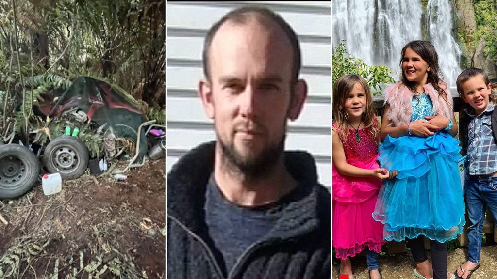 Father on the run in New Zealand dies after four years, three children found safe