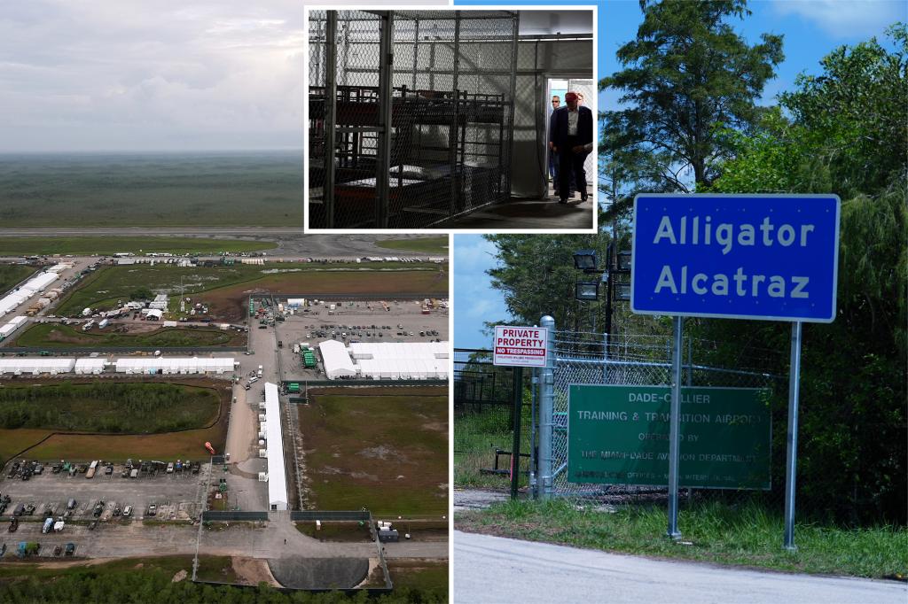 Federal appeals court stops the shutdown and removal of 'Alligator Alcatraz'