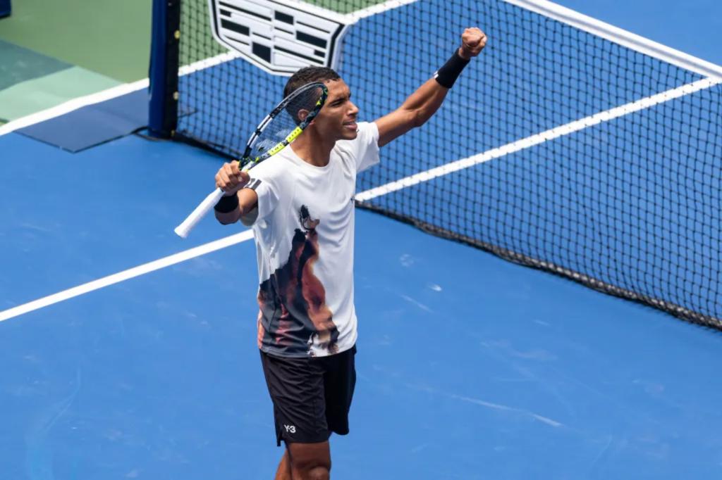 Felix Auger-Aliassime is focused on his goal at the US Open following a surprising loss.