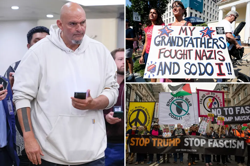 Fetterman dismisses 'Nazi' and 'fascist' labels for the Republican Party