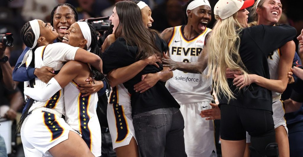 Fever taps into the strength of a 'special group' to surprise Dream in WNBA playoffs