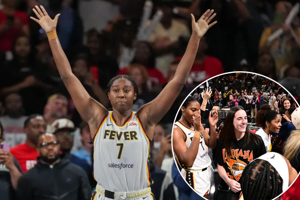 Fever's late effort advances them past Dream without Caitlin Clark