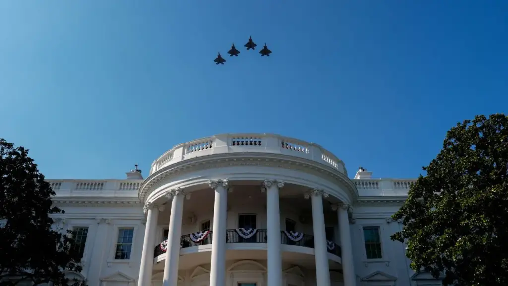 Fighter jets to operate above White House for visit of Polish president