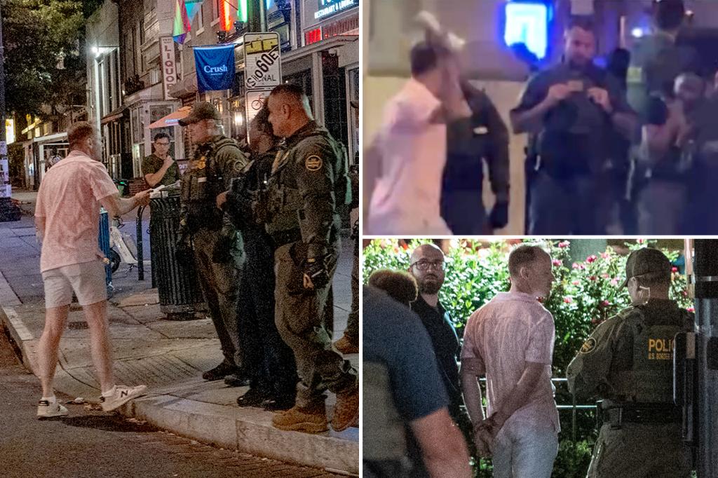 Former DOJ employee facing accusations remains quiet while leaving court