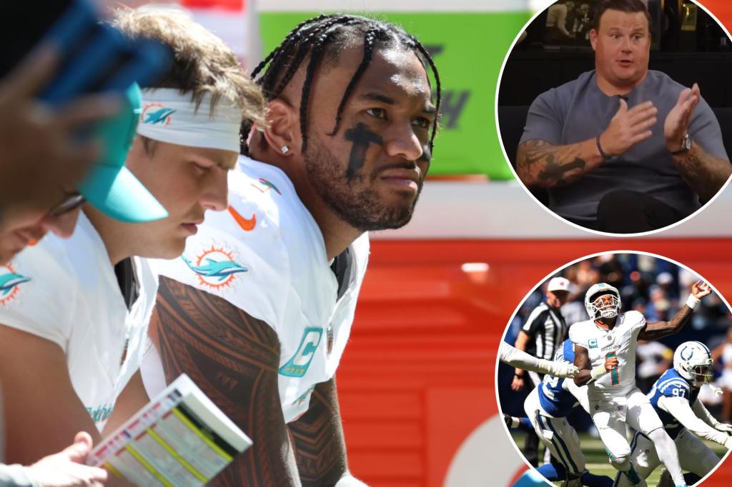 Former Dolphin Richie Incognito speaks candidly about Tua Tagovailoa: 'He is not good'