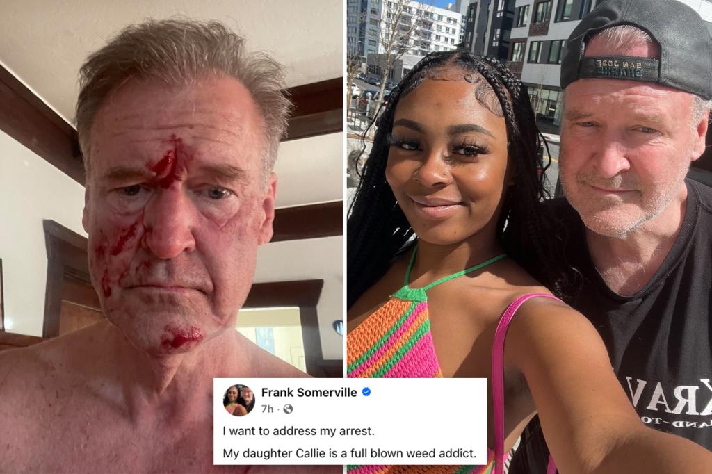 Former anchor arrested for the fourth time in five years after reportedly hitting his daughter during a dispute about her drug use.