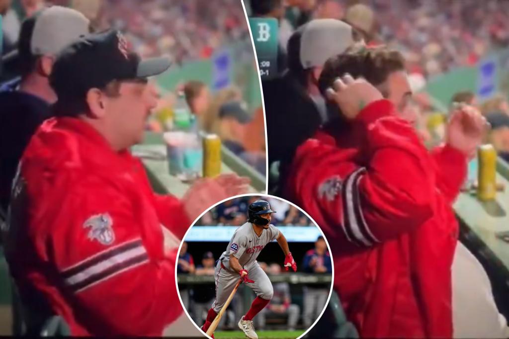 Frustrated Red Sox fan overheard criticizing player on live mic