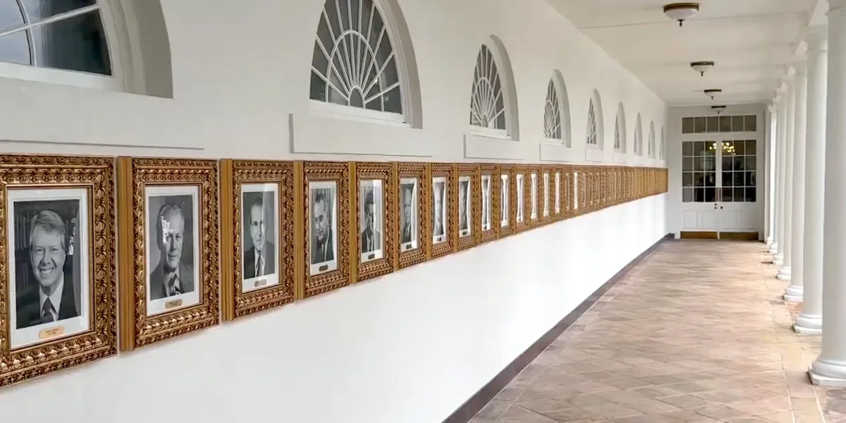 Funny White House video mocking Biden at Presidential Walk of Fame becomes popular online