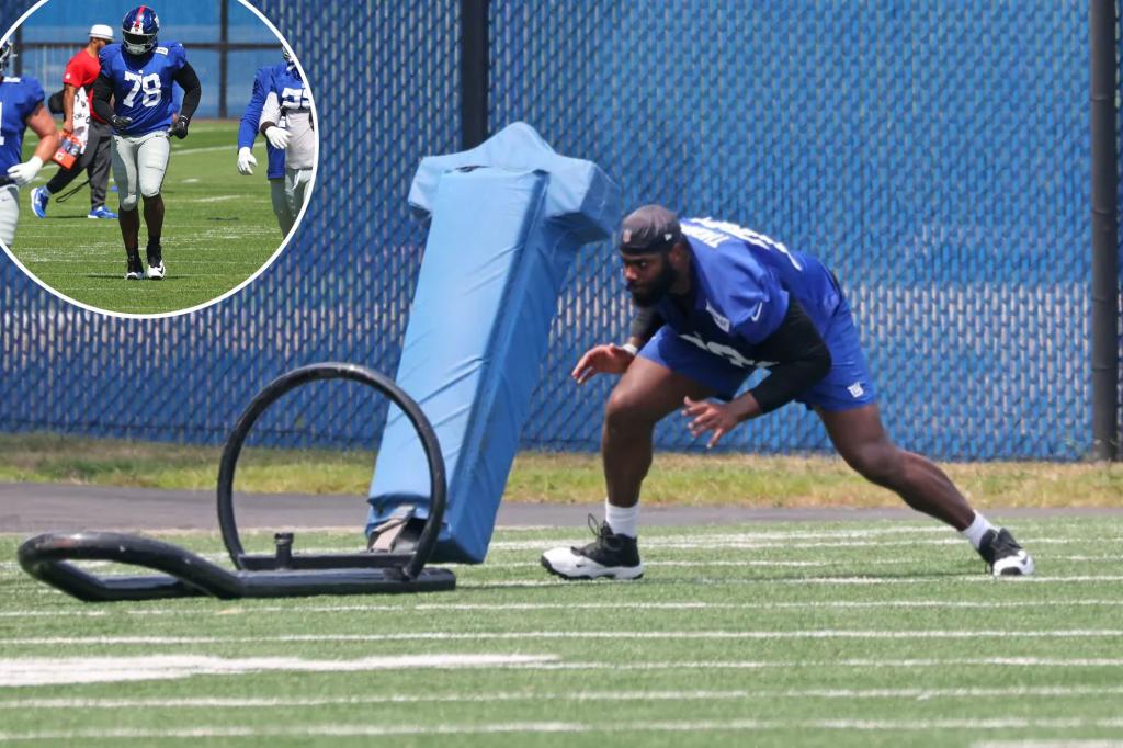 Giants adjust Andrew Thomas' contract as a show of trust