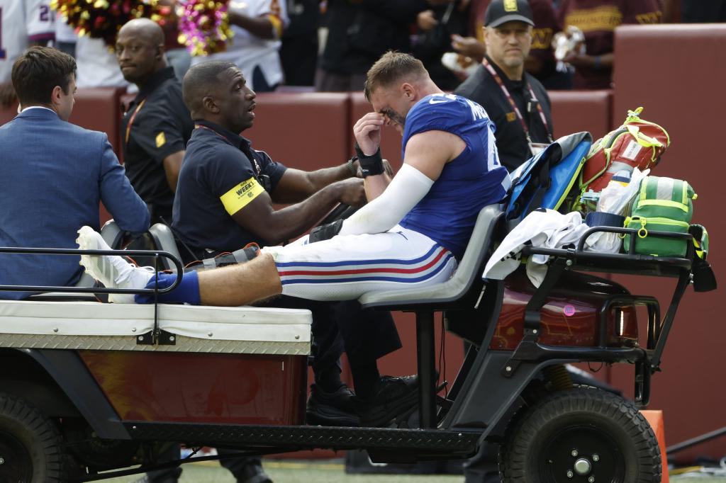 Giants escape major setback with Micah McFadden's injury