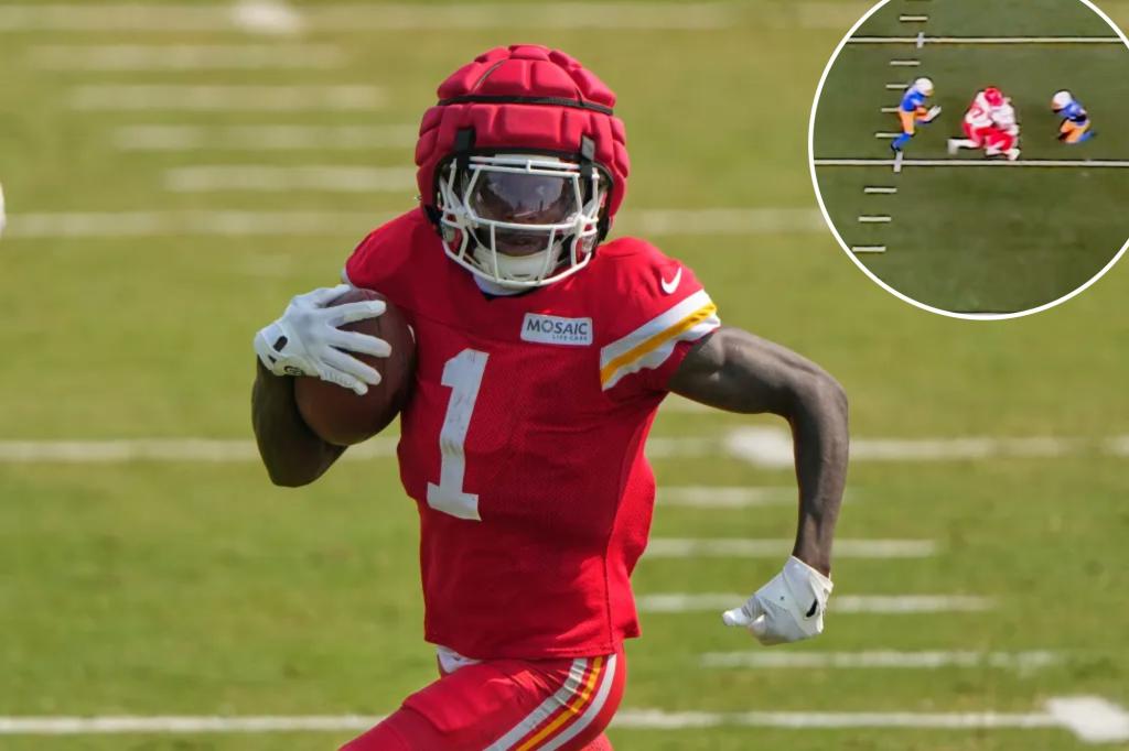 Giants facing weakened Chiefs with Xavier Worthy sidelined