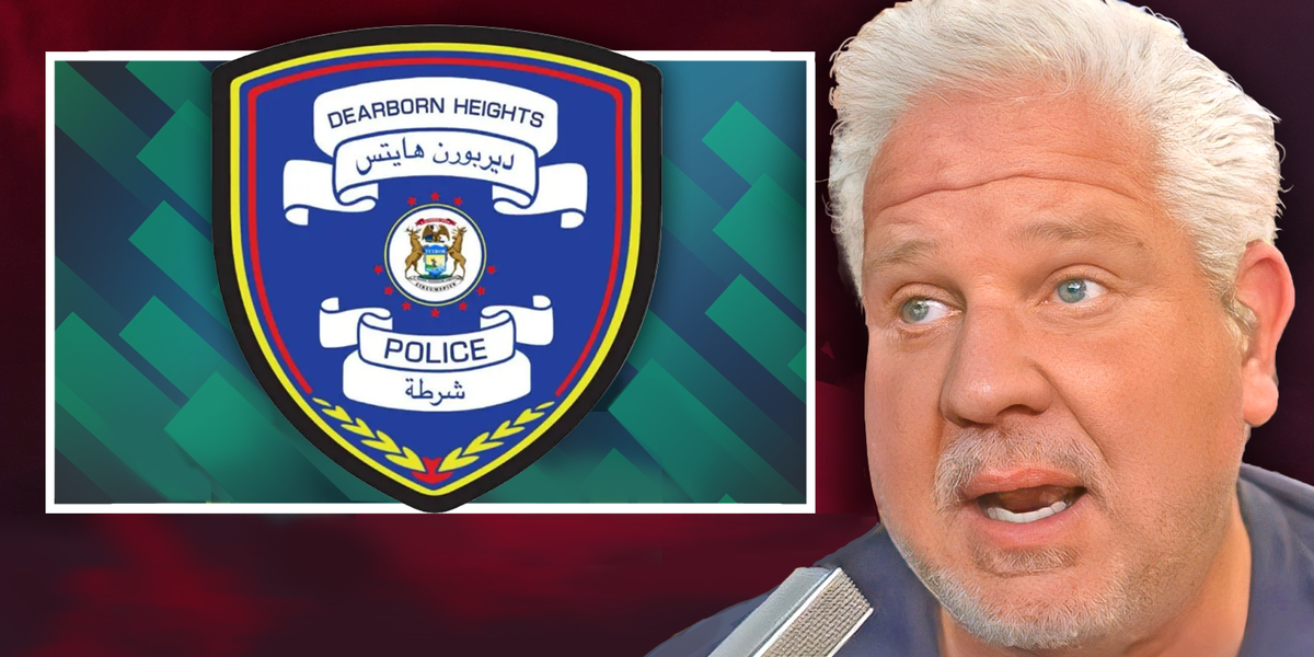 Glenn Beck responds to the plan in Dearborn, Michigan to include Arabic on police uniforms.