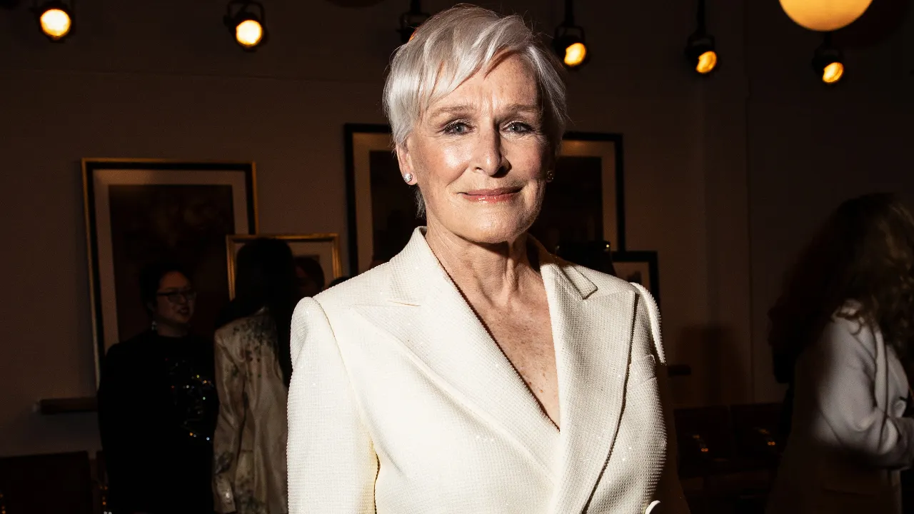 Glenn Close shares that the nude scene in 'The Summer Book' was her suggestion.