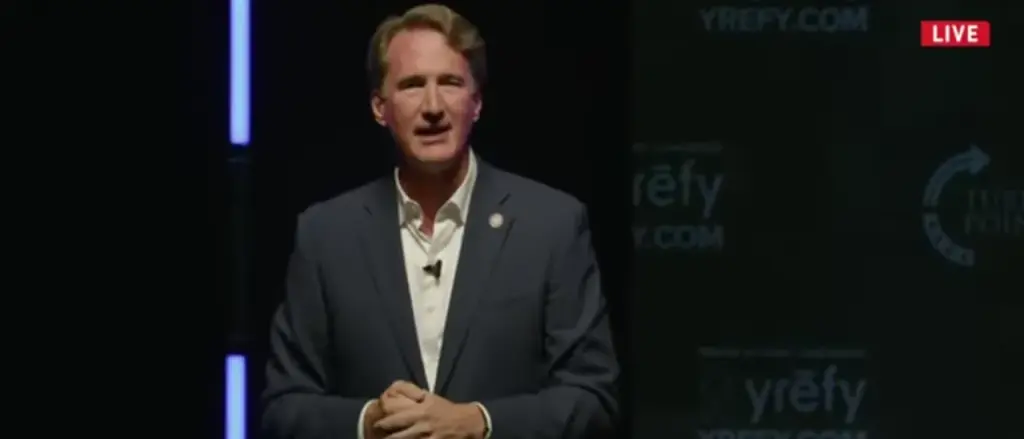 Glenn Youngkin Encourages Audience to Carry on Kirk's Legacy