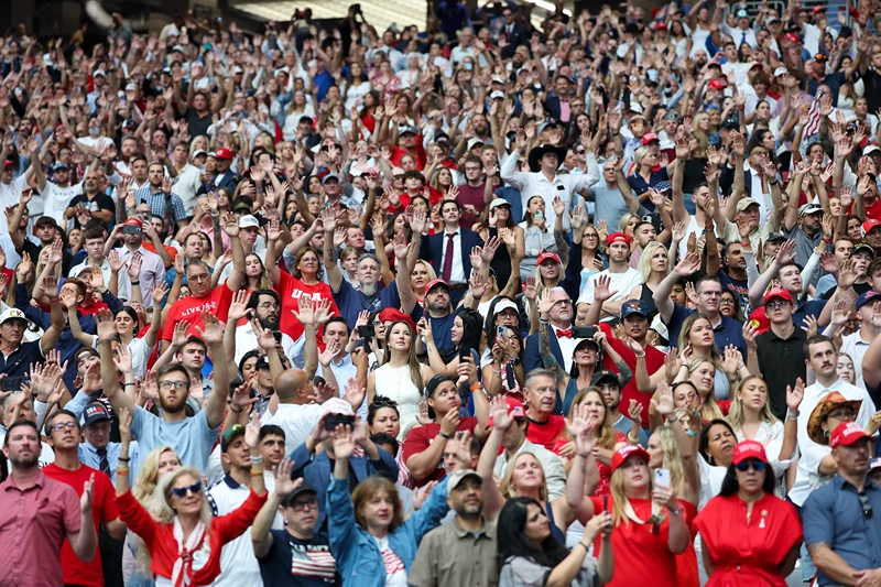 'God is present here'