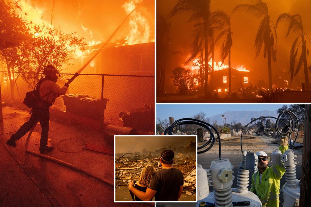 Government files lawsuit against Southern California Edison, claiming equipment caused Eaton Fire that resulted in 17 fatalities in Los Angeles region.