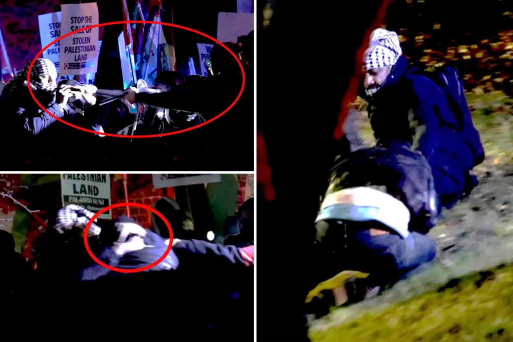 Government files lawsuit against anti-Israel demonstrators who attacked Jewish worshipers