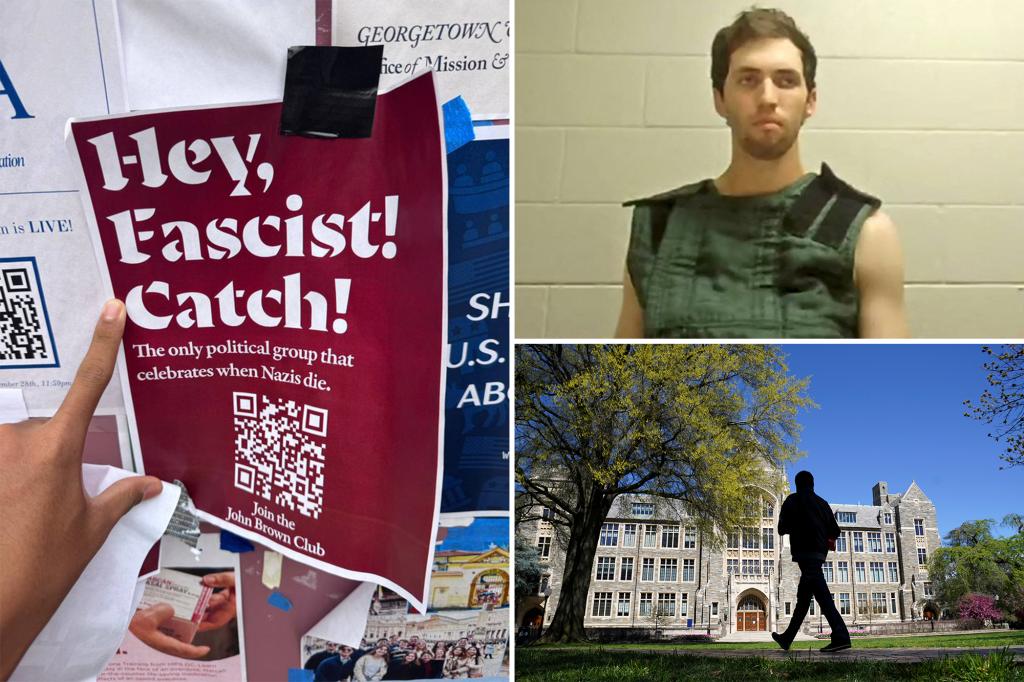 Group promoting violence linked to the left is recruiting on Georgetown campus, reminiscent of Kirk's death: 'Hey fascist! Catch!'