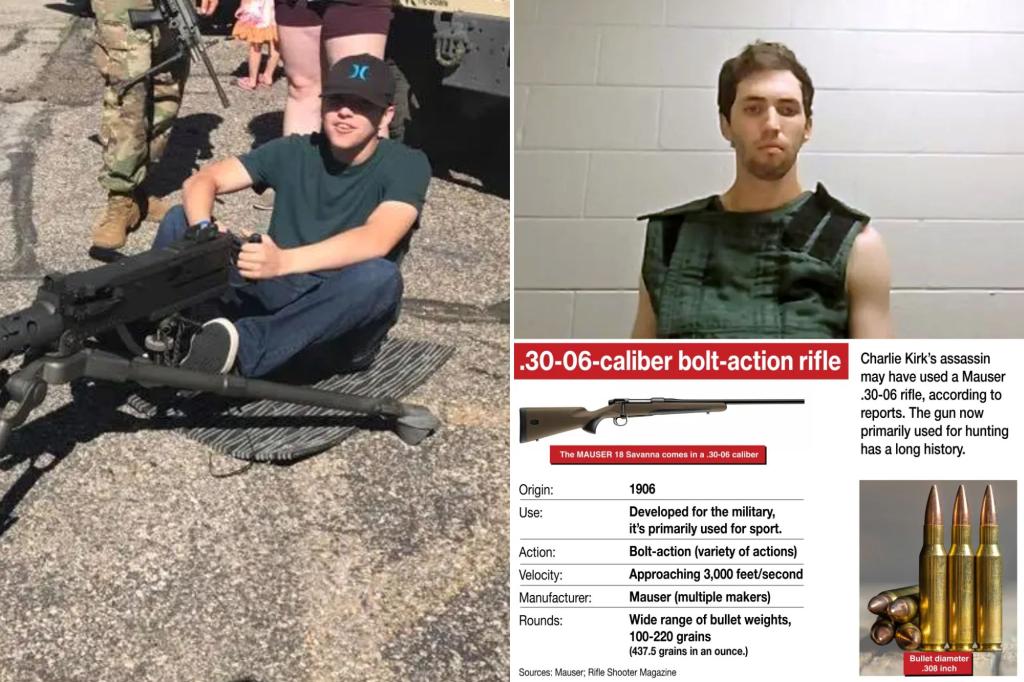 Gun that claimed Charlie Kirk's life was manufactured before its serial numbers.